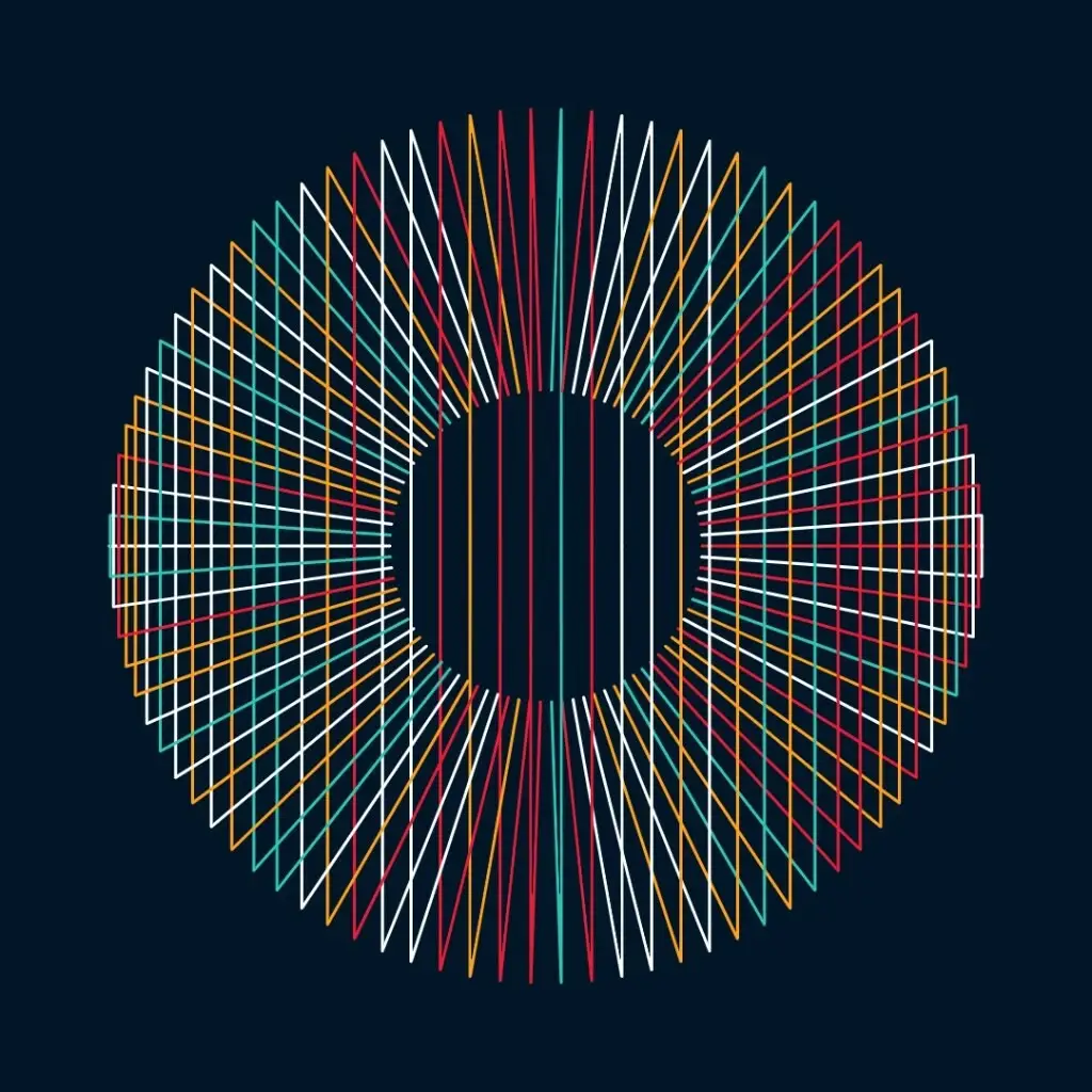 Animated Rays 01, œuvre unique de Camille Roux