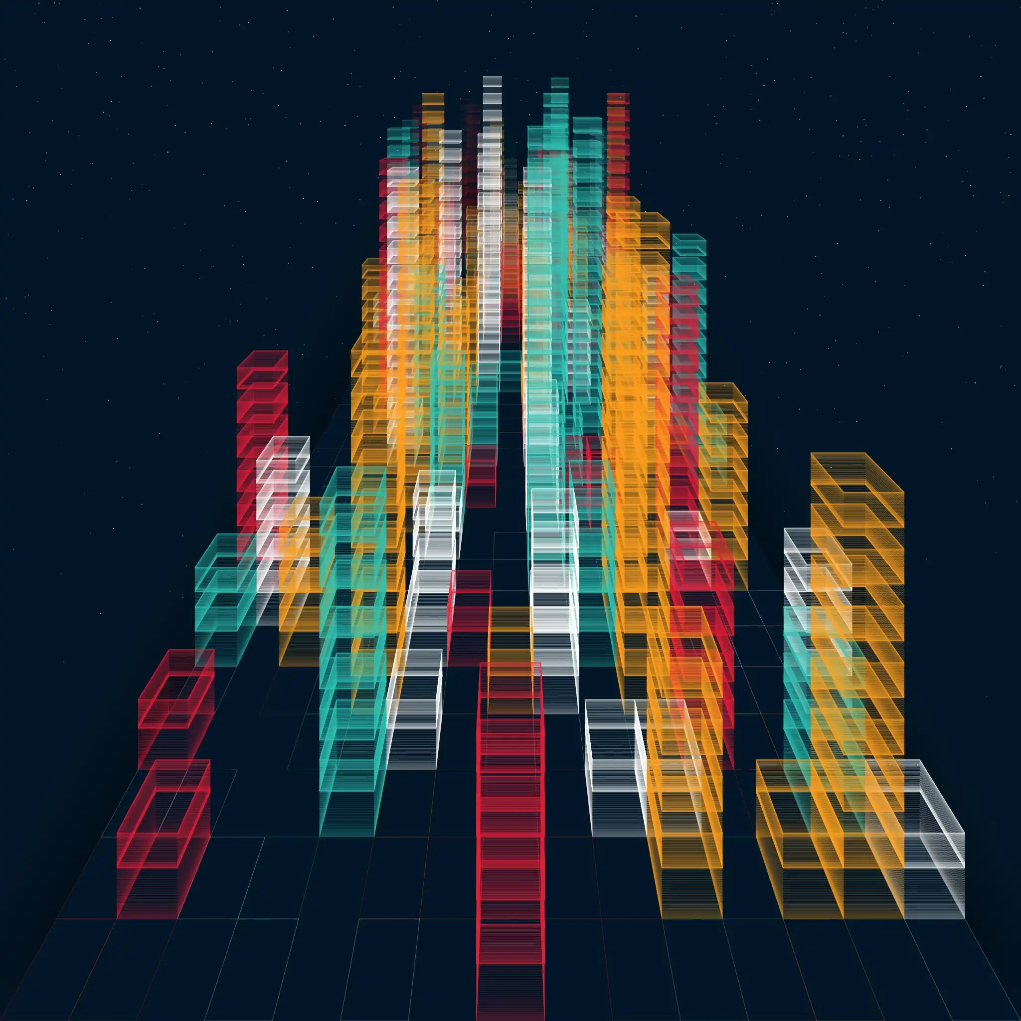 BRIDGE, œuvre algorithmique de Camille Roux