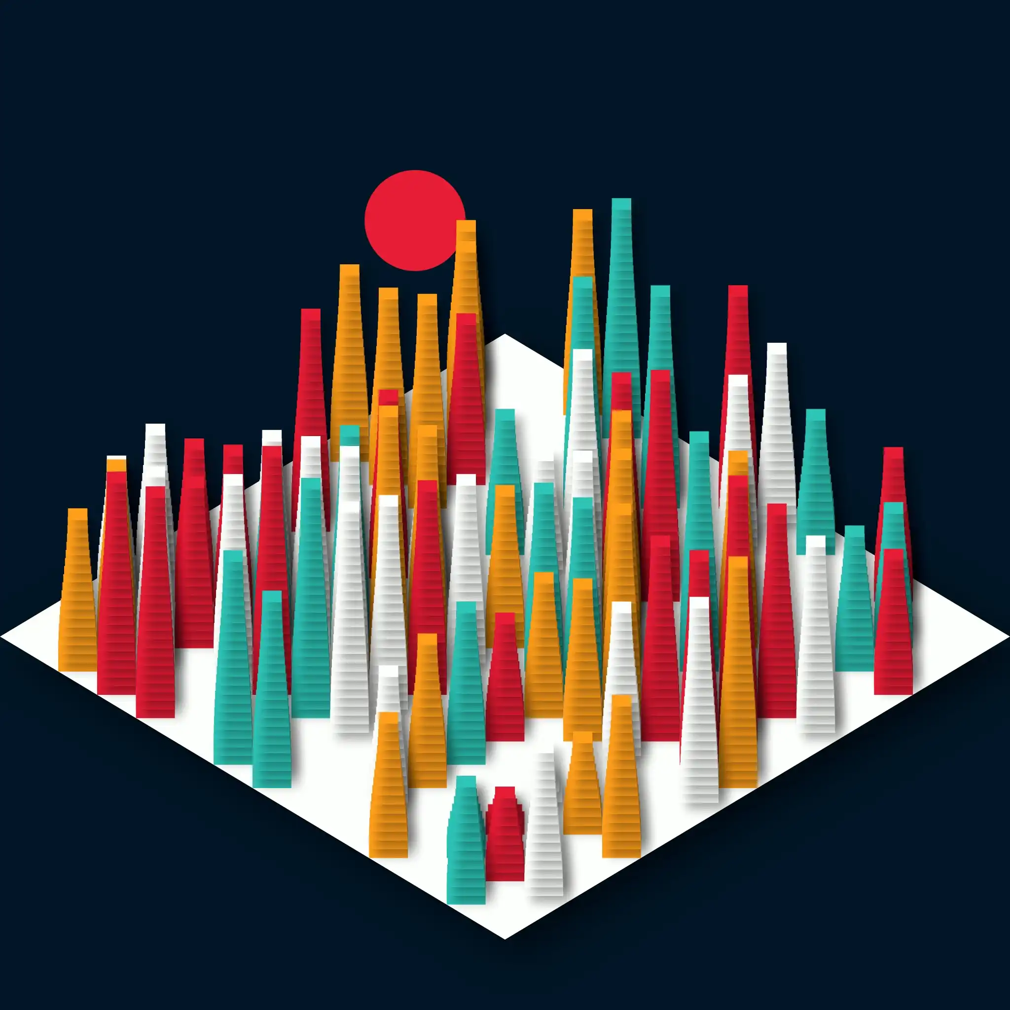 City, by Camille Roux