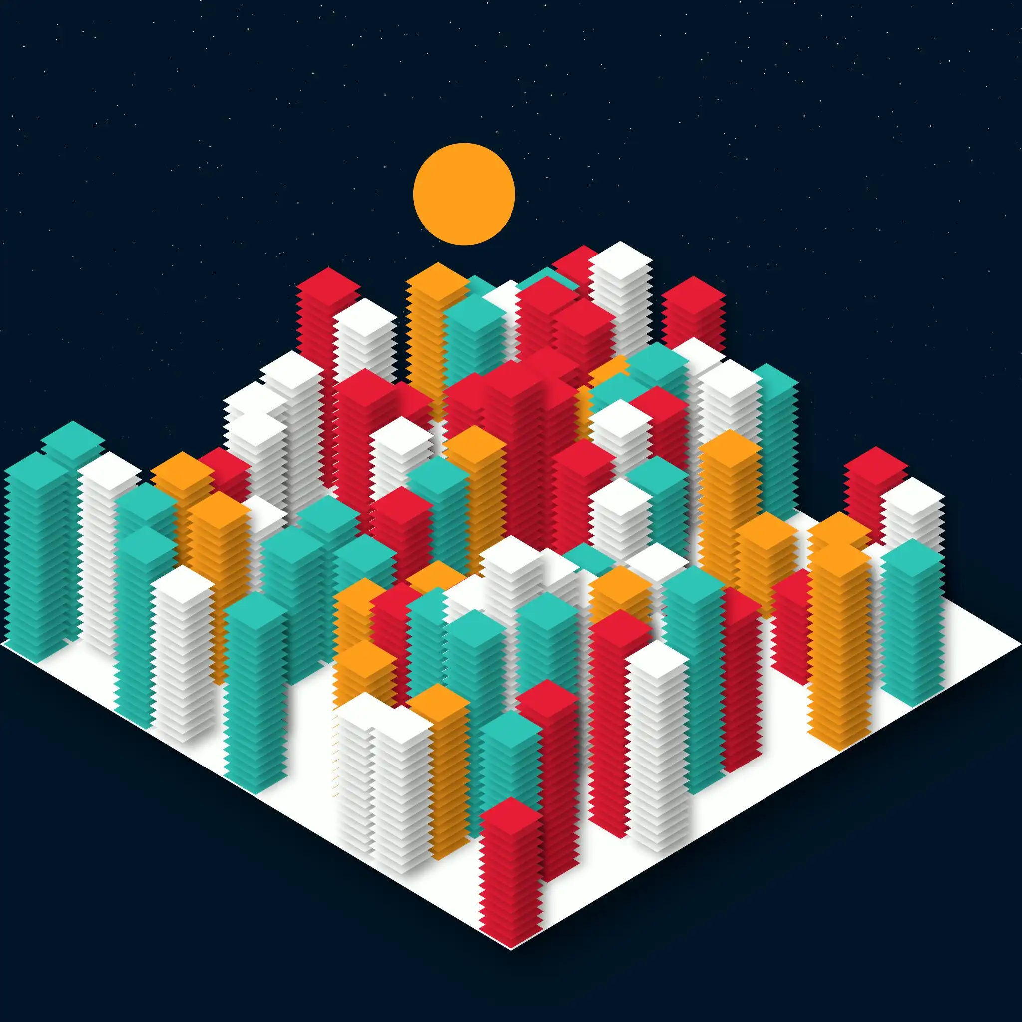 City, by Camille Roux