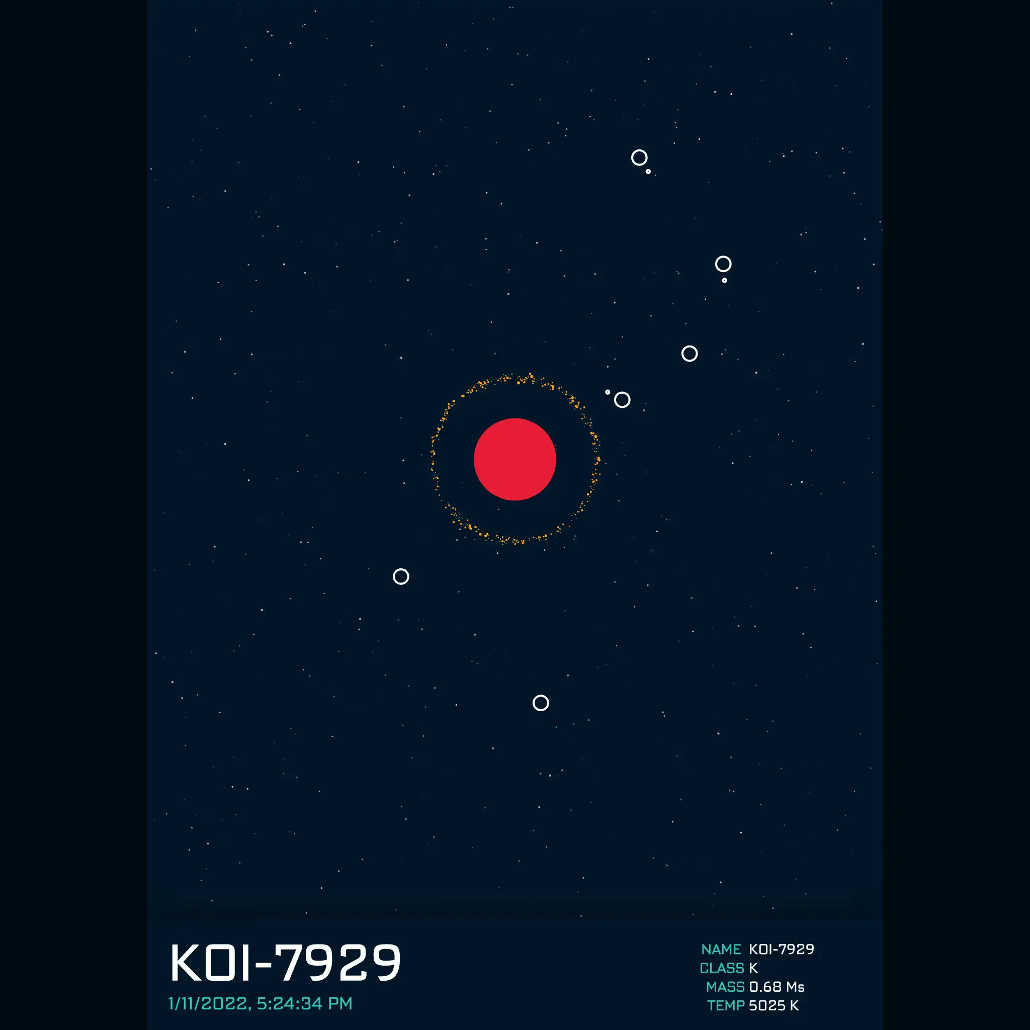 PLANETARY SYSTEM, by Camille Roux