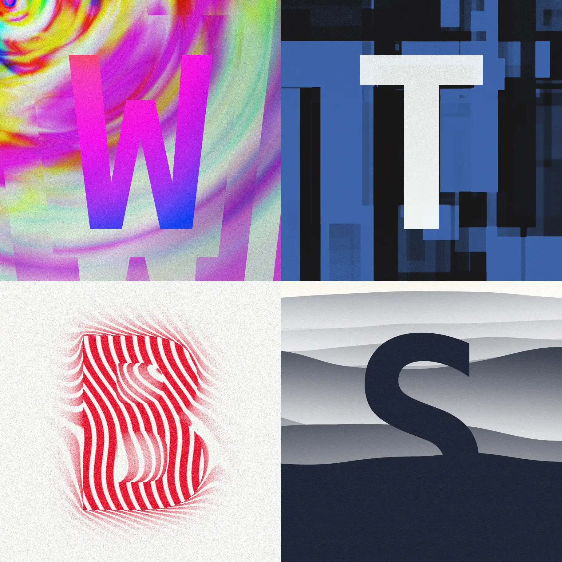 WTBS Logo with Friends, œuvre algorithmique de Camille Roux