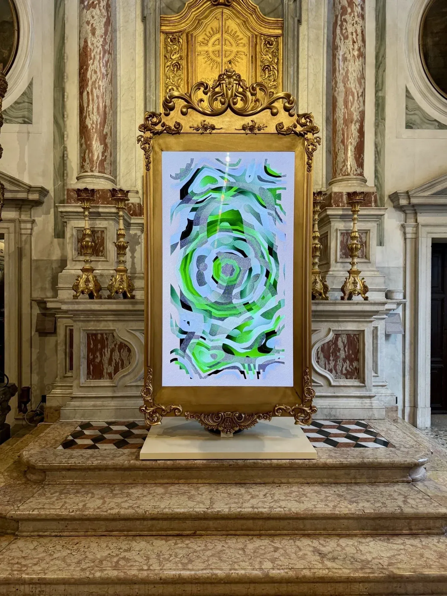 Bright Moments Finale, installed in Venice