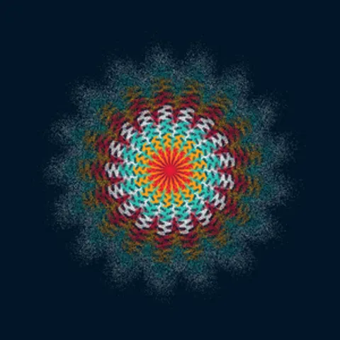 CIRCULAR MURMURATIONS #195