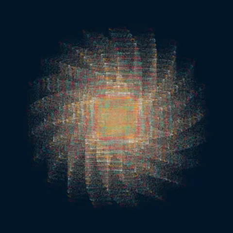 CIRCULAR MURMURATIONS #25
