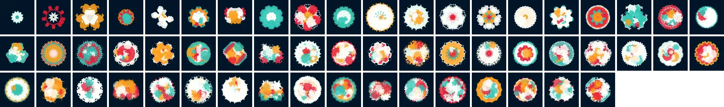 Les 57 éditions de Mirage