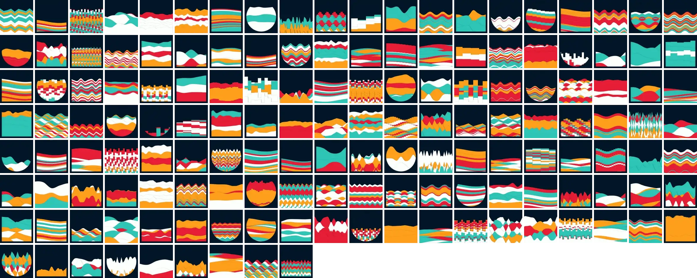 Les 149 éditions de SEA